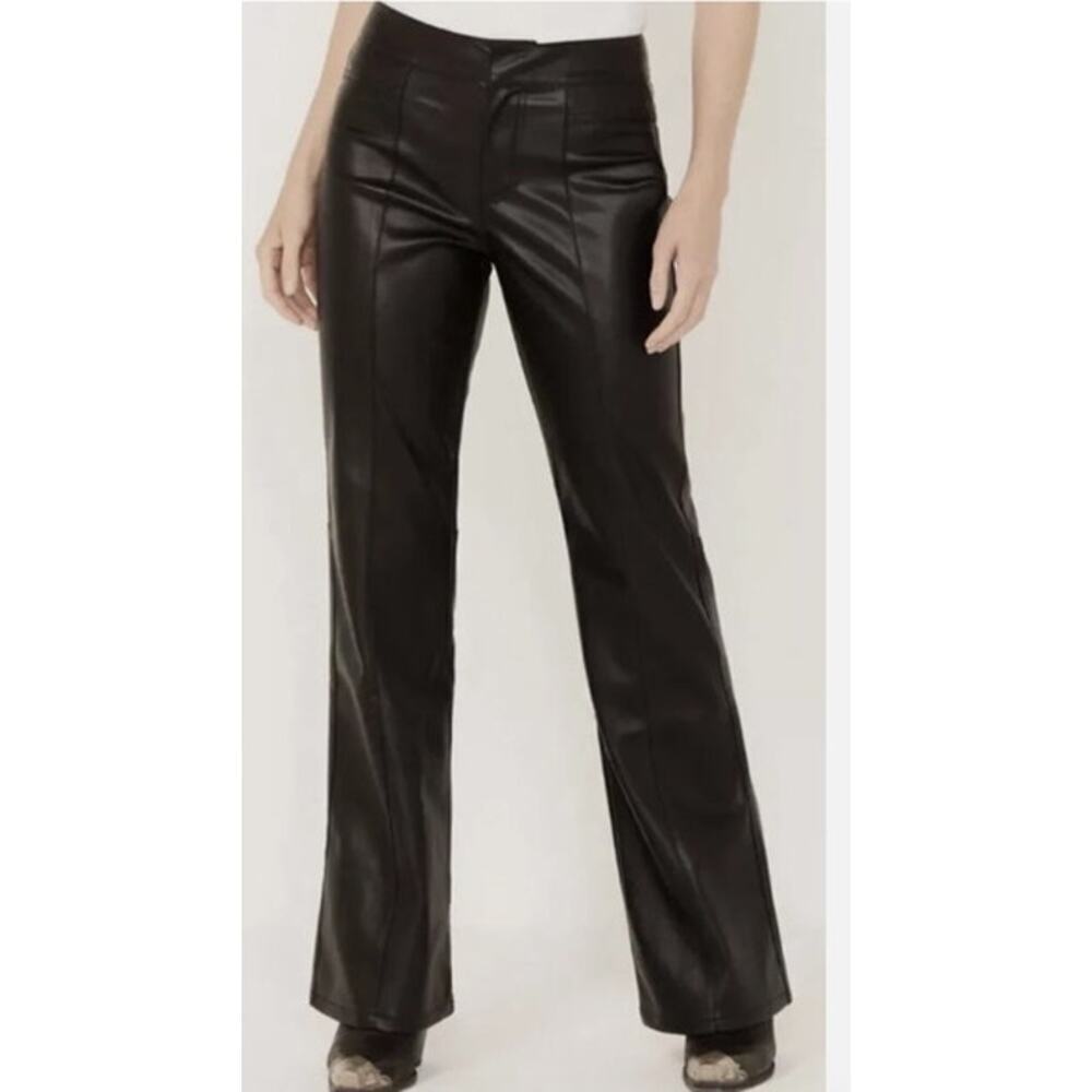 NWOT Womens We The Free Uptown Vegan Leather Pant Size 8